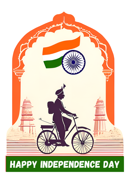 D'aromas Happy Independence Day Sticker & Sun Board