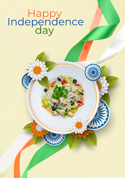 D'aromas Salad Independence Day Sticker & Sun Board