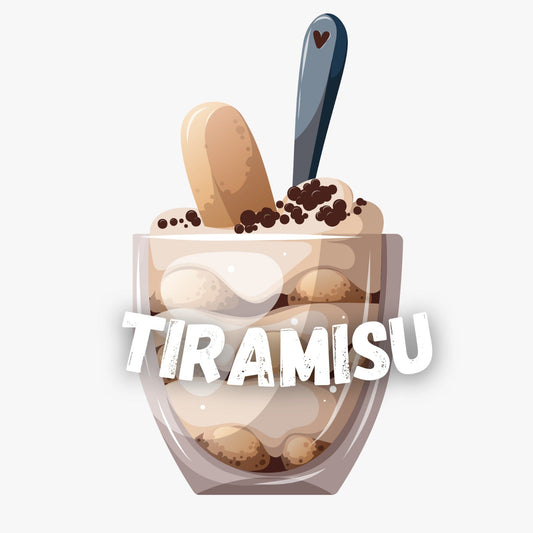 D'aromas Tiramisu Sticker & Sun Board for Glass & Wall