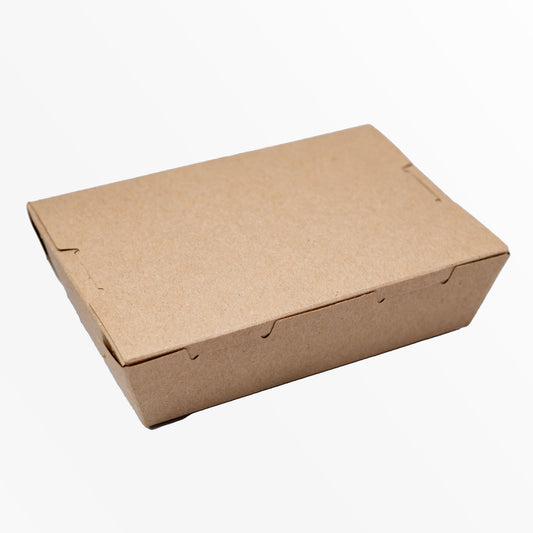 Biodegradable Kraft Paper Meal Box 750ml