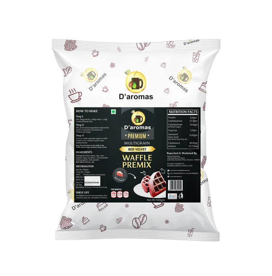 Amaze Red velvet Waffle Premix (Multigrain)