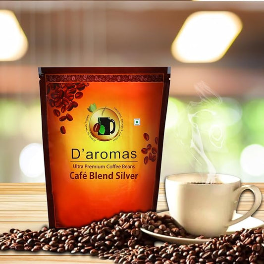 Cafe Blend Silver Roasted Coffee Beans