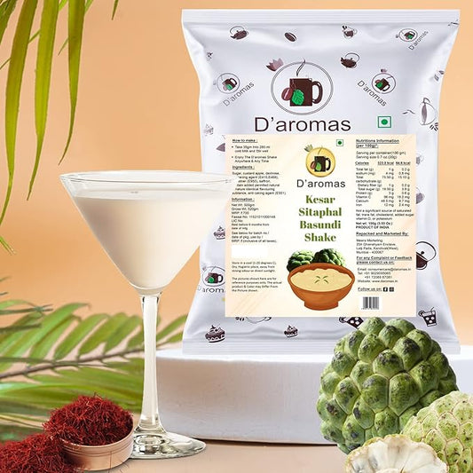 Kesar Sitafal Basundi Milk Shake Premix Powder