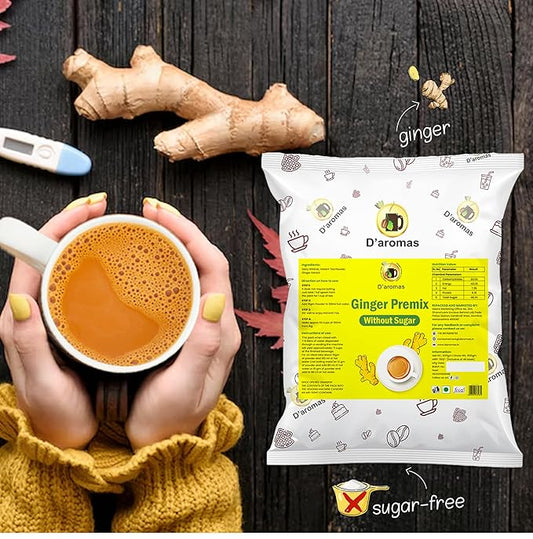 Instant Sugar Free Ginger Tea Premix