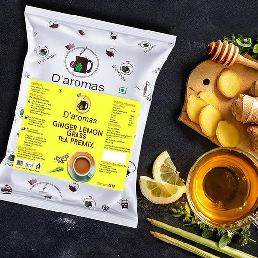 Ginger Lemon Grass Tea Premix