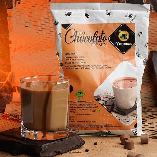 Hot Chocolate Premix 5kg - Get 2 Free Matte Black Mug