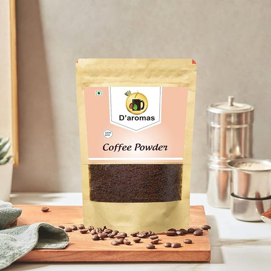 100% Pure Coffee Powder Without Chicory