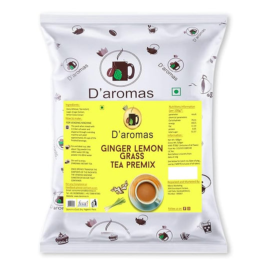Ginger Lemon Grass Tea Premix