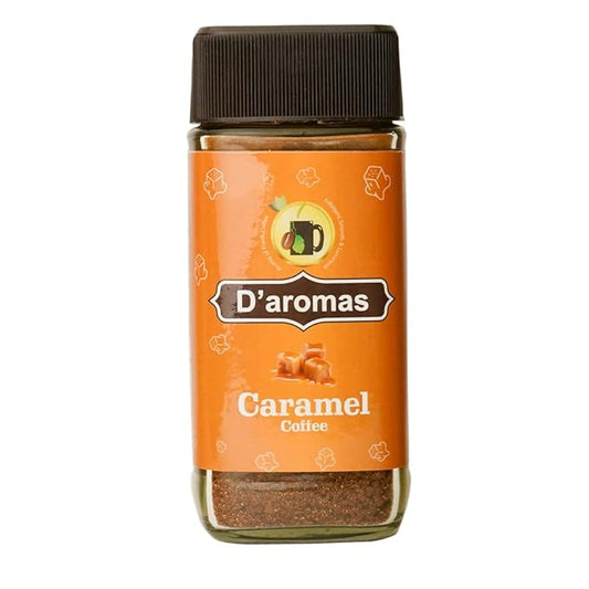 Instant Coffee with Caramel Flavour 50g Bottle