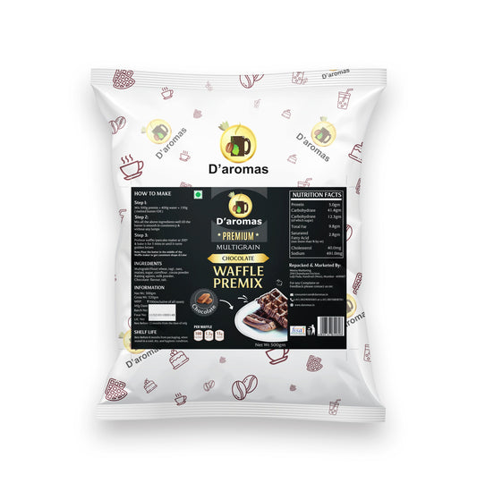 Premium Chocolate Crispy Belgian Waffle & Pancake Mix (Multigrain)