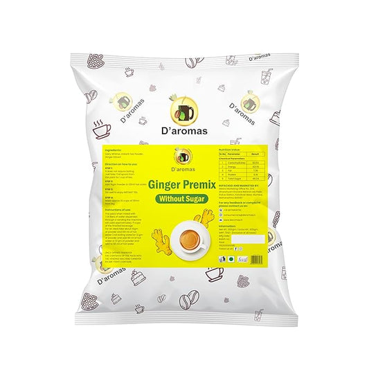 Instant Sugar Free Ginger Tea Premix