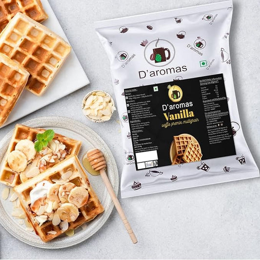 Vanilla Crispy Belgian Waffle & Pancake Mix ( Multigrain )