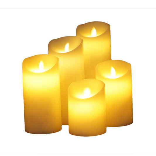 D'aromas 5 unit pack candle light with remote