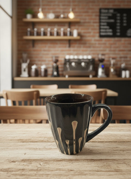 Premium Drip Texture Coffee Mug
