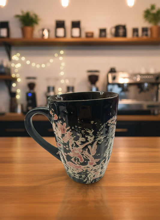 Rustic Lava Pattern Ceramic Mug