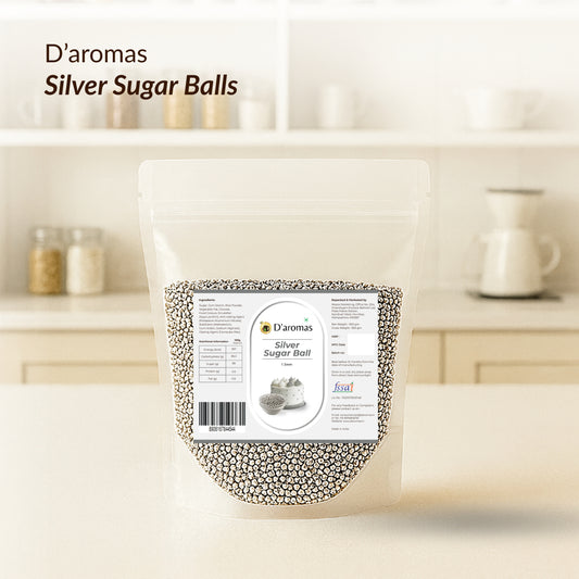 Silver sugar ball