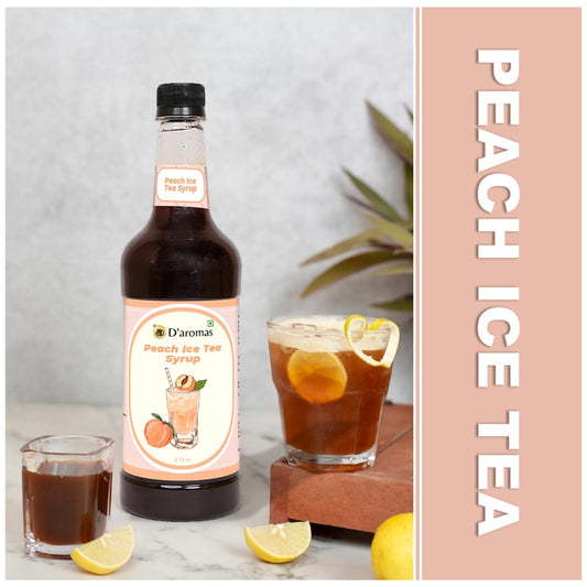 Peach Ice Tea Fruit Syrup 875ML