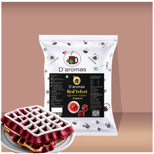 Amaze Red velvet Waffle Premix (Multigrain)