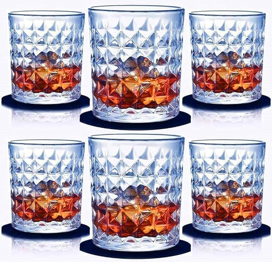 Diamond Whiskey Glass 290 ml