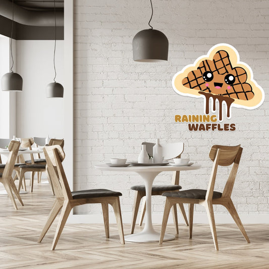 D'aromas Waffle Sticker & Sun Board for Glass