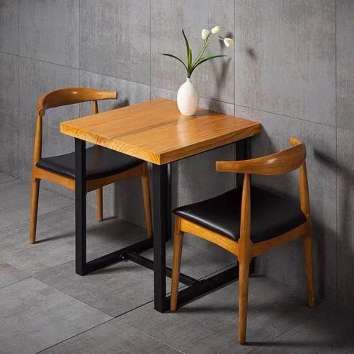 D'aromas Teakwood Café Dining Furniture for Modern Spaces