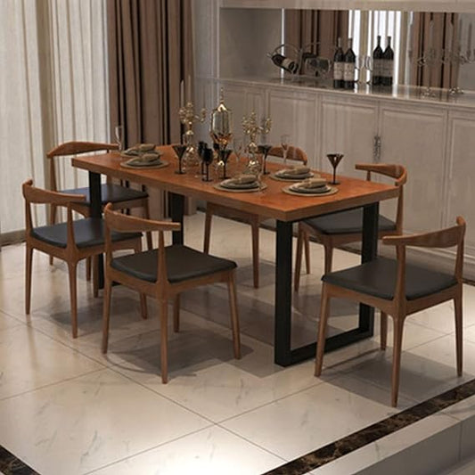 D'aromas Teakwood Café Dining Furniture for Modern Spaces