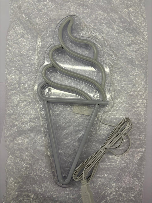 D'aromas Ice Cream Design Neon LED Light