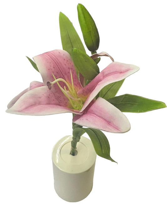 D'aromas Lily LED Light - Pink