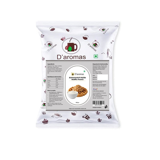 Butterscotch Belgian Waffle & Pancake Mix (Maida)