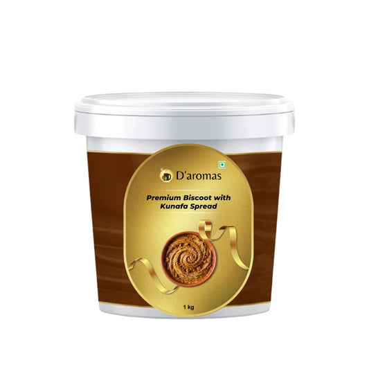 Premium Biscoot with Kunafa Spread