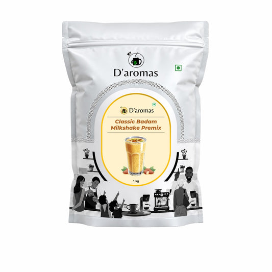 D’aromas Badam Milkshake Premix (Artificial Flavour)