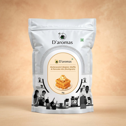Butterscotch Crispy Belgian Waffle & Pancake Mix (Multigrain)
