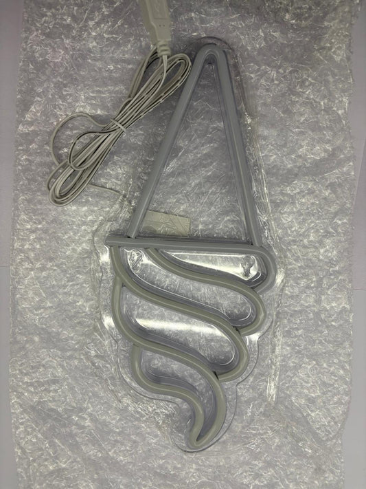 D'aromas Ice Cream Design Neon LED Light