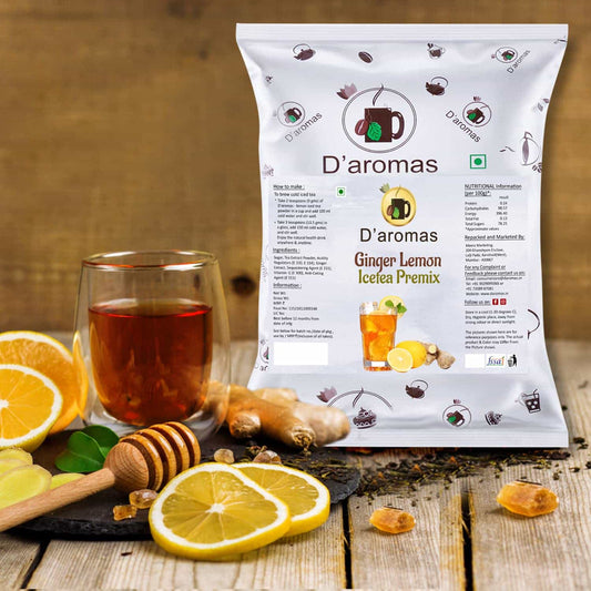 Ginger Lemon Ice Tea Premix