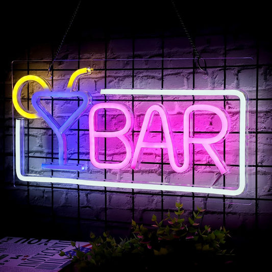 Bar Sign Design Neon LED Light