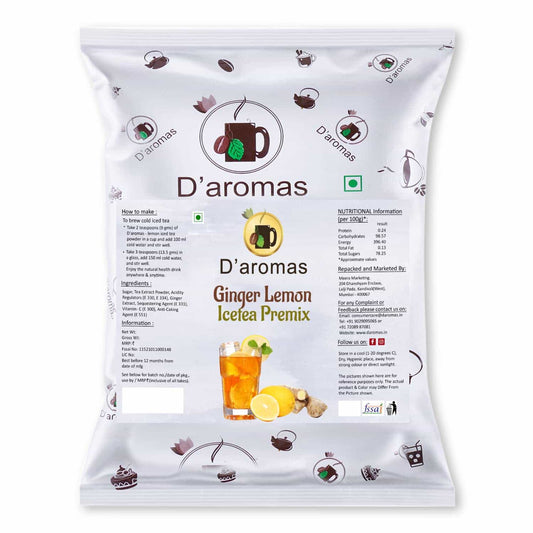 Ginger Lemon Ice Tea Premix