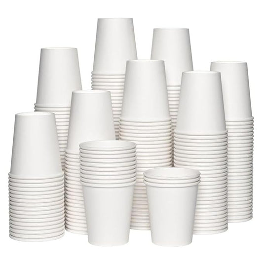 White Disposable Paper Glass 150ml