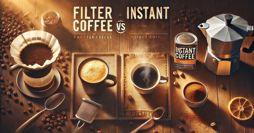 Filter coffee vs instant coffee