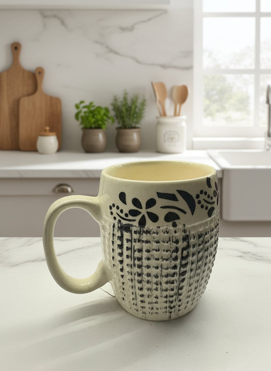 Artisan Floral Pattern Mug