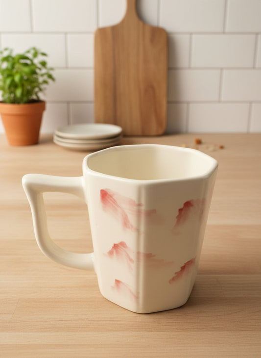 Artistic Pink Rush Coffee Mug