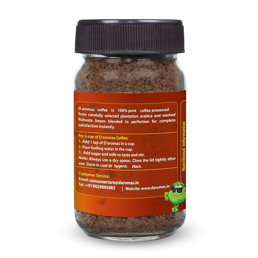 100% Pure Instant Coffee Powder 100g