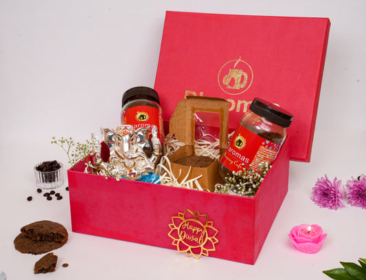 D'aromas Coffee and Cookies gift box