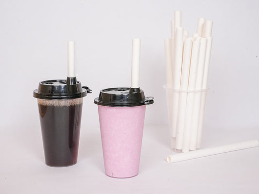 D'aromas Amaze High Quality 4 Layer Paper Straw 10 MM for Ice-Tea & Milkshake