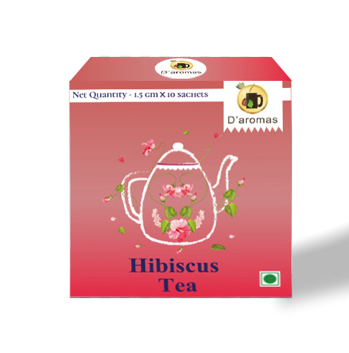 Hibiscus Green Tea 10 Tea Bags