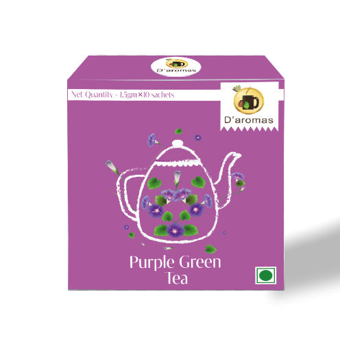 Purple Green Tea 10 Tea Bags