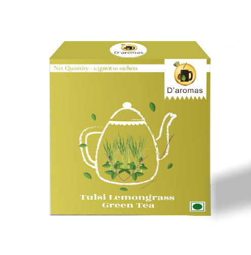 Tulsi Lemon Grass Green tea 10 Bags