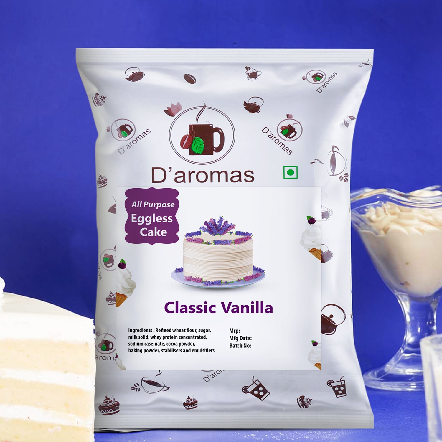 Vanilla Cake Premix – Daromas