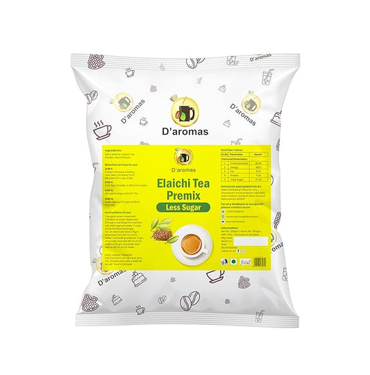Premium Elaichi (Cardamom) Less Sugar Tea Premix