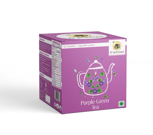 Purple Green Tea 10 Tea Bags