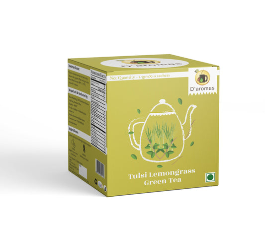 Tulsi Lemon Grass Green tea 10 Bags